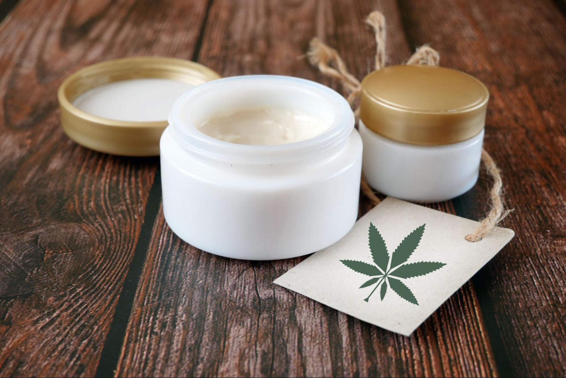 image showing different types of CBD products such as CBD cream with medium absorption rates